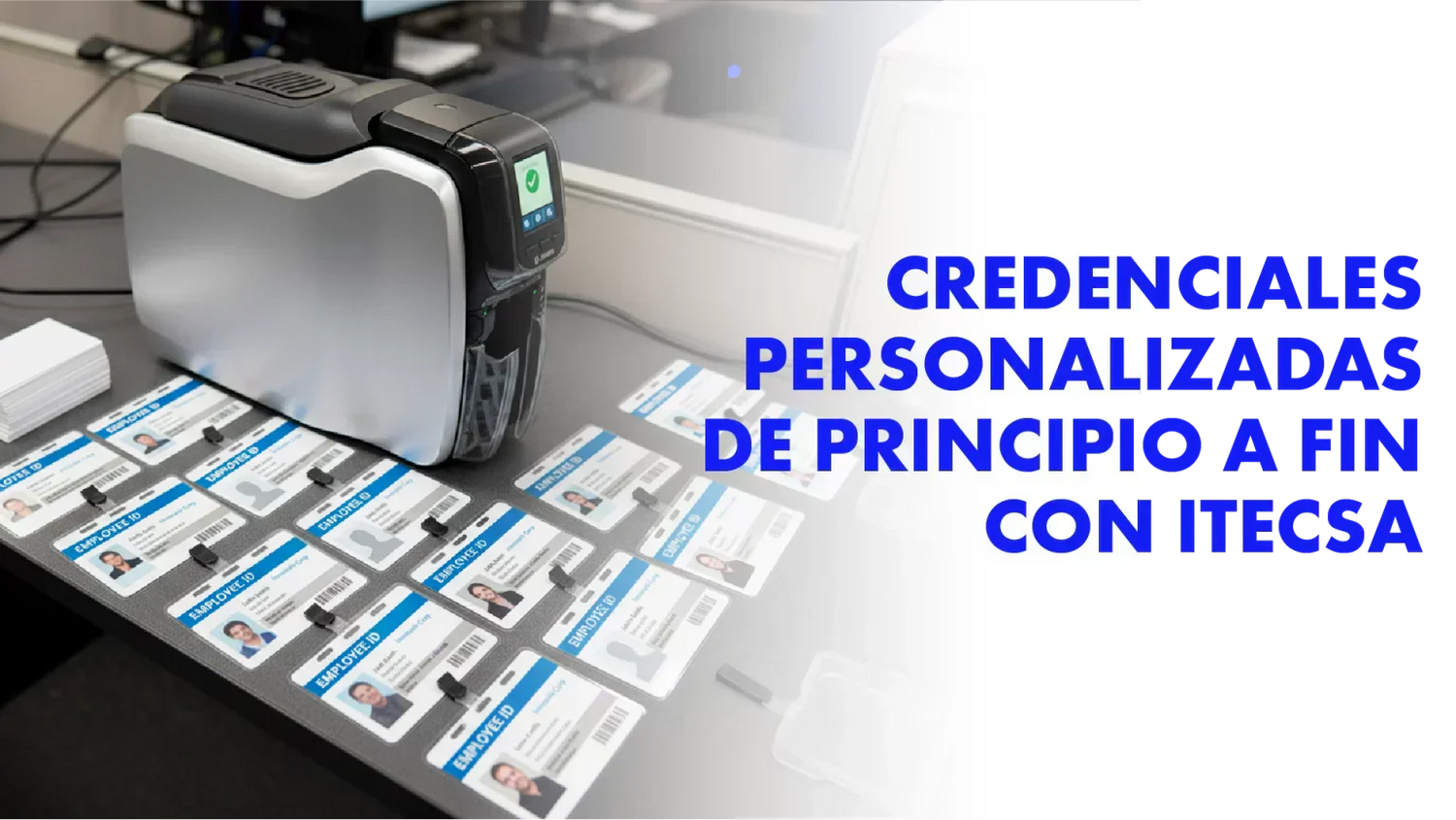 Credenciales personalizadas de principio a fin con Itecsa