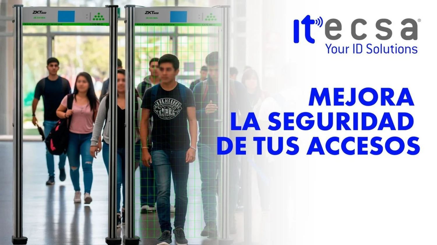 Detectores de metales: seguridad inmediata en establecimientos