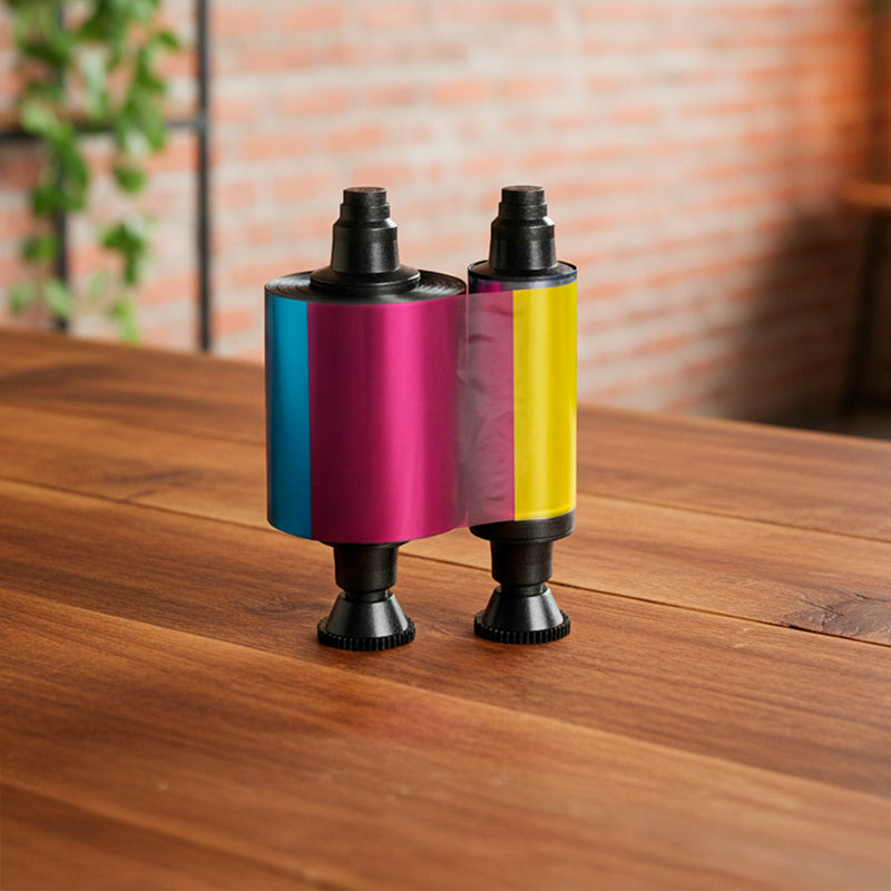 Cinta Evolis YMCKO R3011 original de 200 impresiones para impresoras Pebble y Dualys

