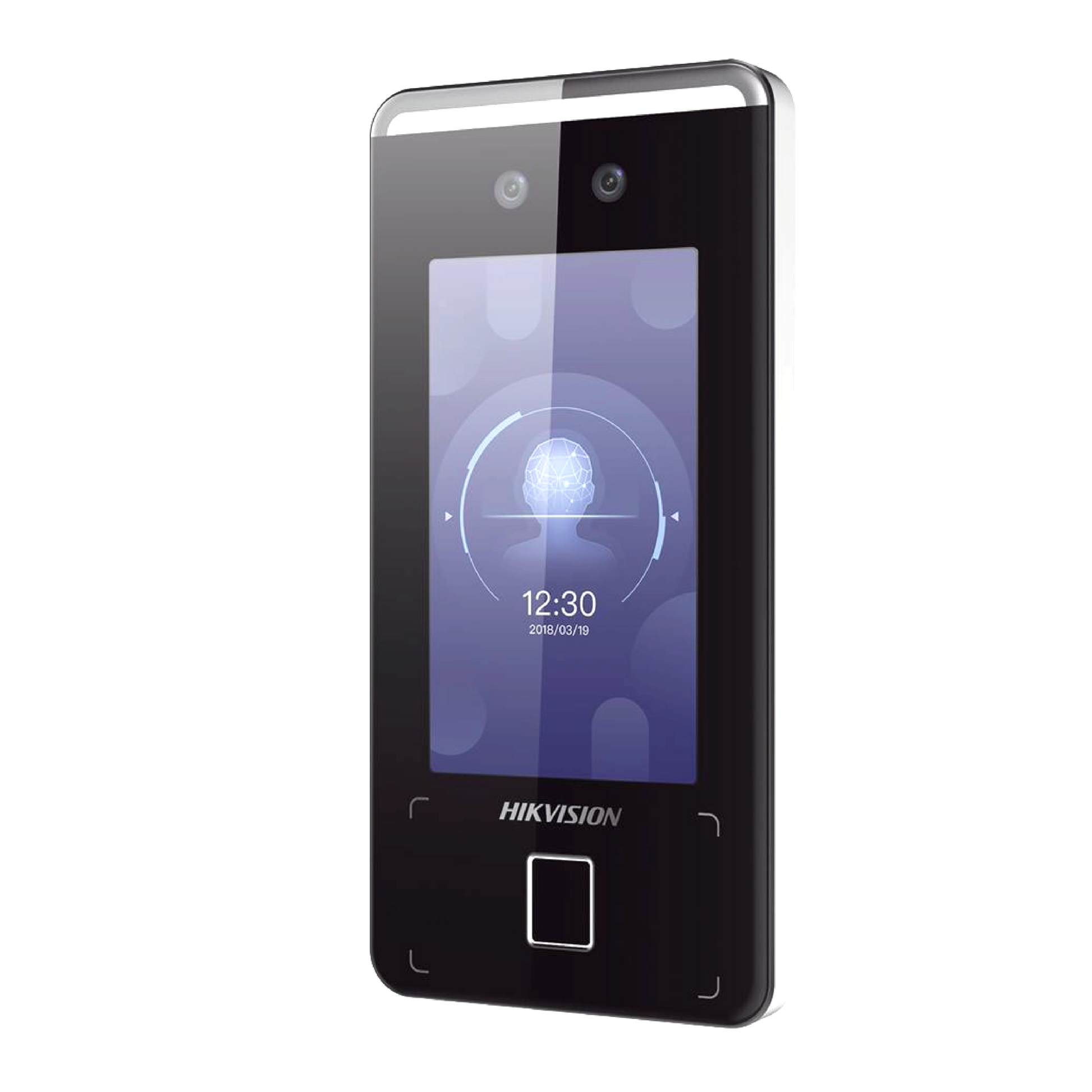 Terminal de acceso facial ultra rápido Hikvision DS-K1T341AM con IP65, tarjeta M1 y detección de mascarilla

