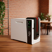 Impresora de tarjetas Evolis Agilia con tecnología Retransfer para impresión total sin bordes blancos