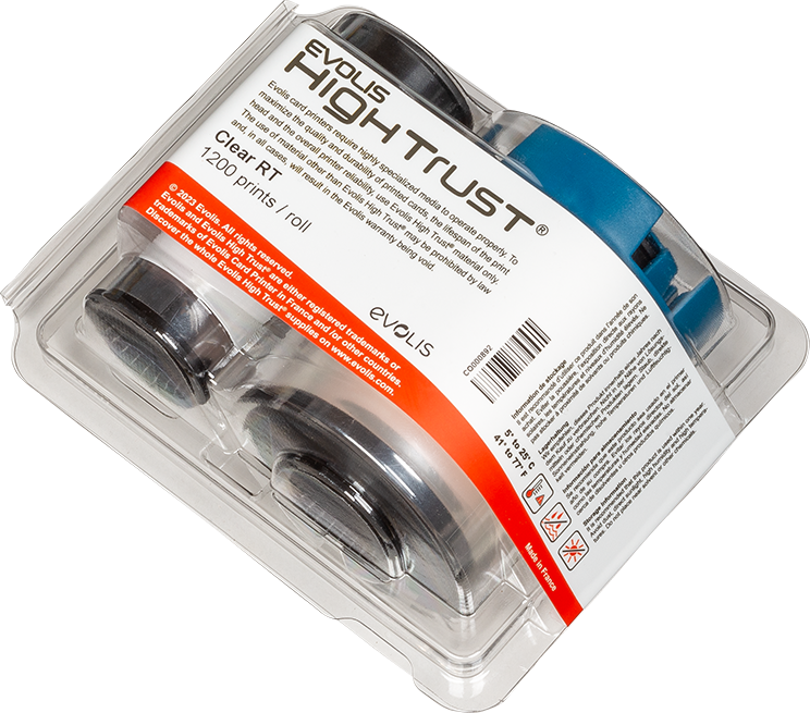 Evolis Clear Retransfer Film RTCL100NAAA | 1200 Impresiones