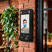 Terminal biométrico ZKTeco G4 Pro con reconocimiento facial, lector QR, conexión 4G y pantalla de 7 pulgadas

