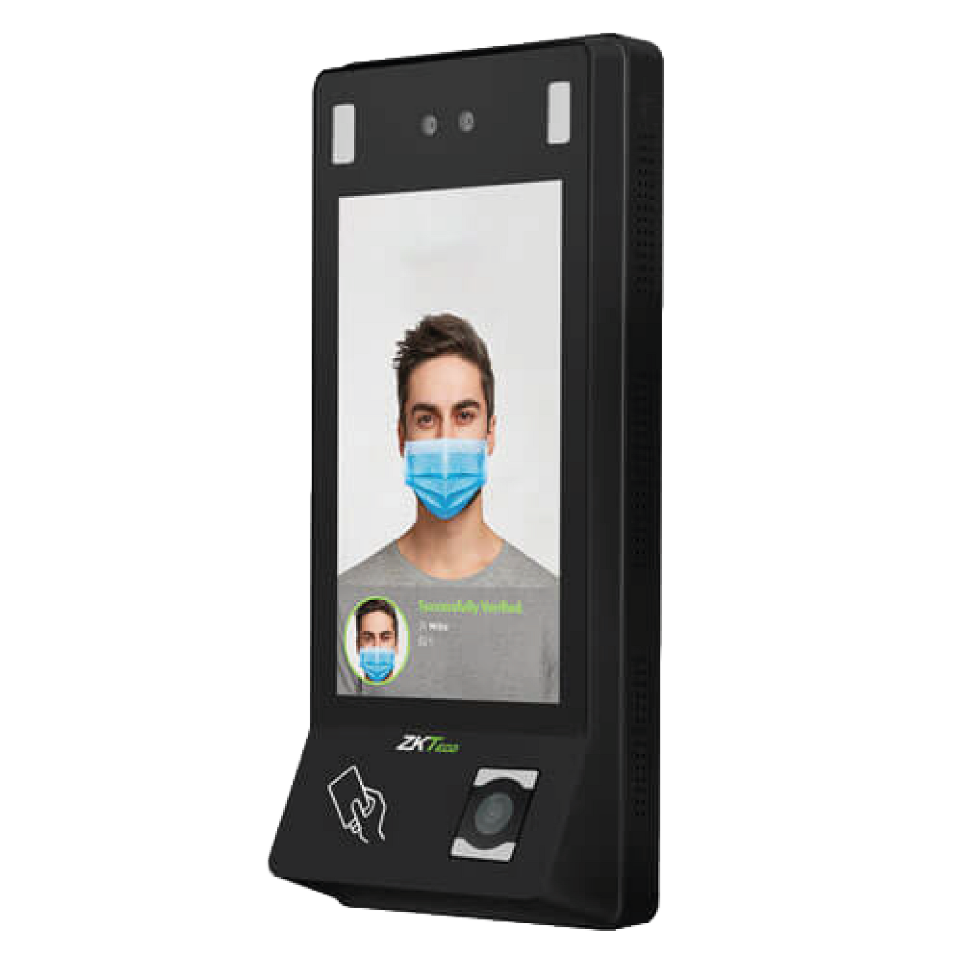 Terminal biométrico ZKTeco G4 Pro con reconocimiento facial, lector QR, conexión 4G y pantalla de 7 pulgadas

