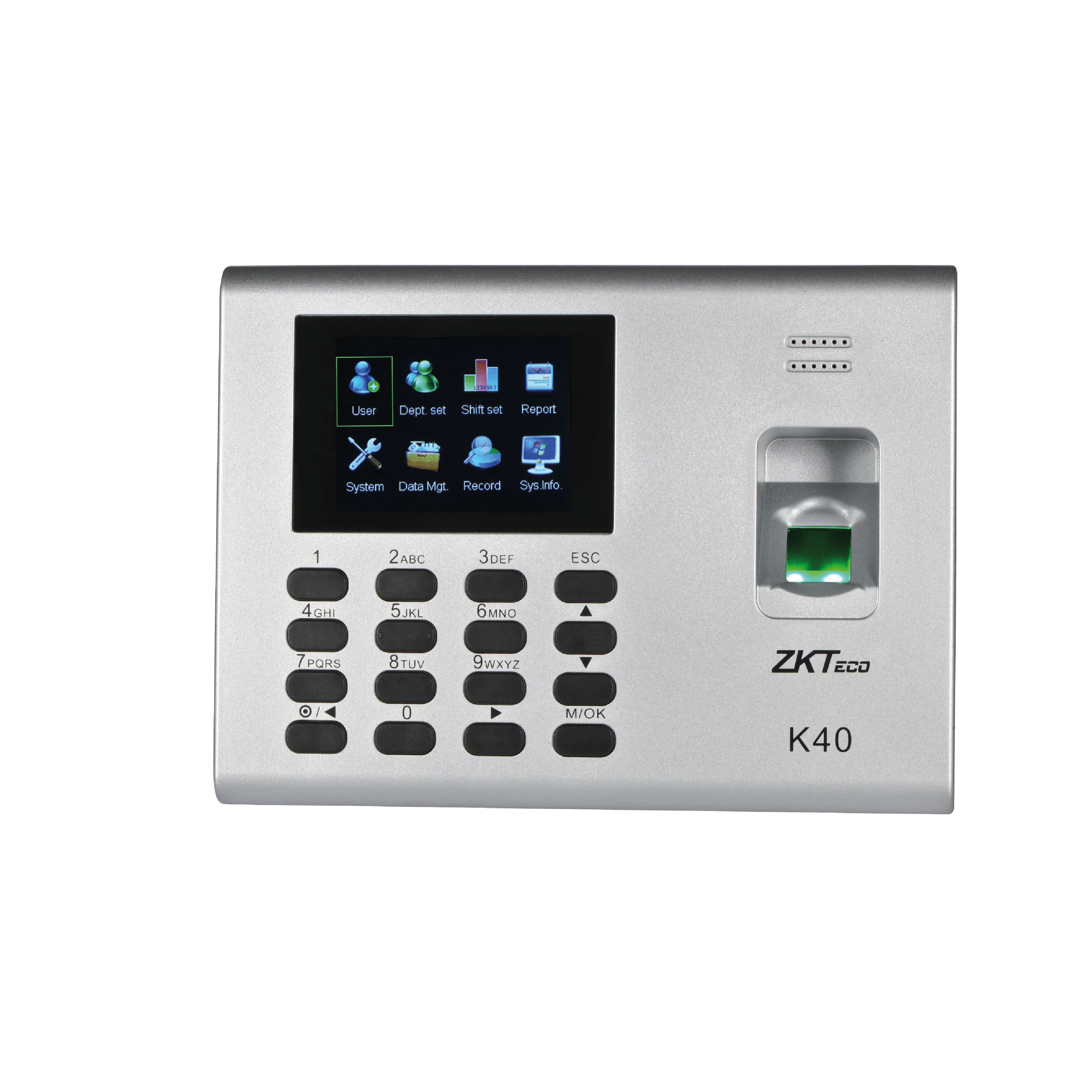 ZKTeco K40 | Control de Asistencia y Acceso con Huella