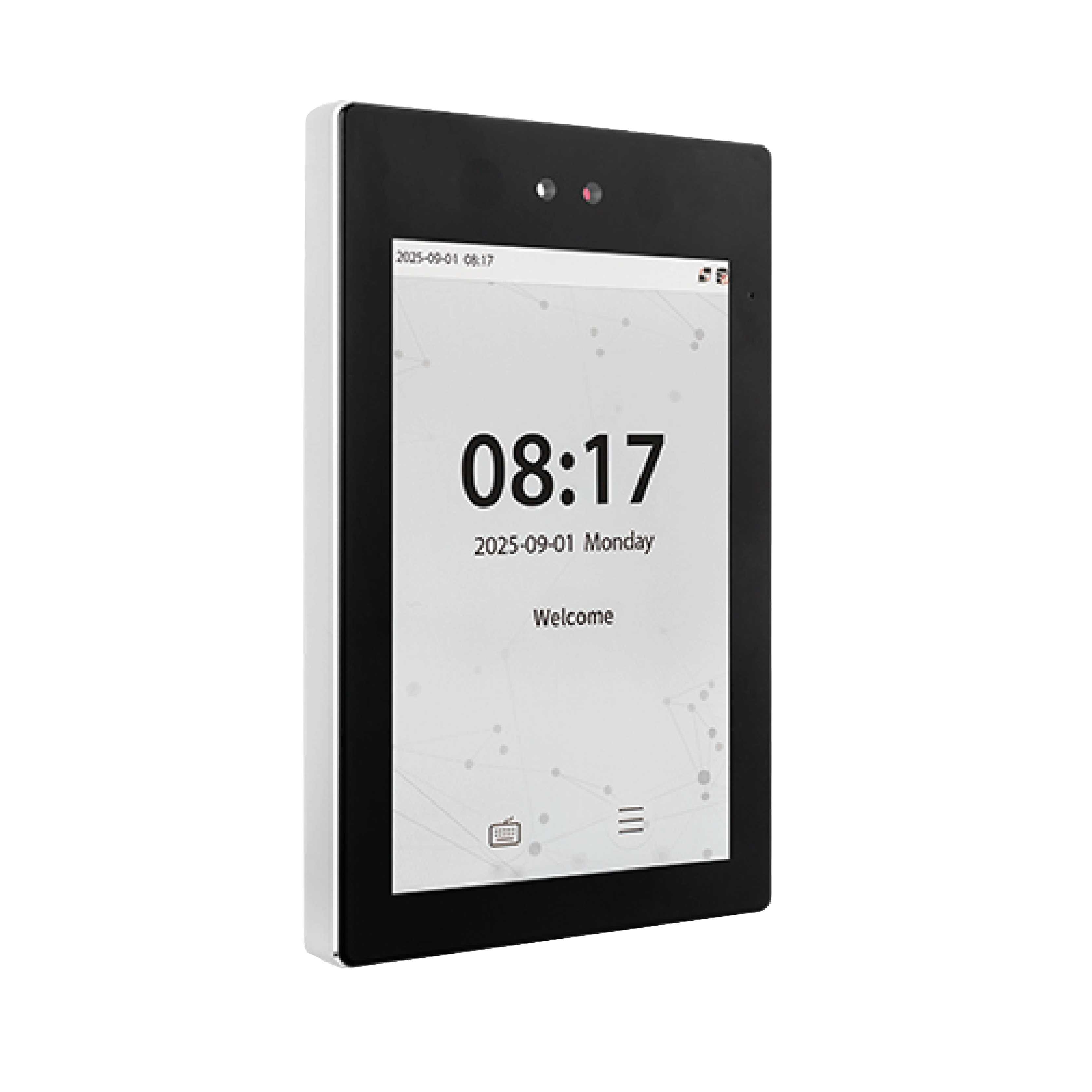 Terminal de reconocimiento facial ultra rápido ZKTeco ProFace X con IP68 y pantalla táctil de 8 pulgadas

