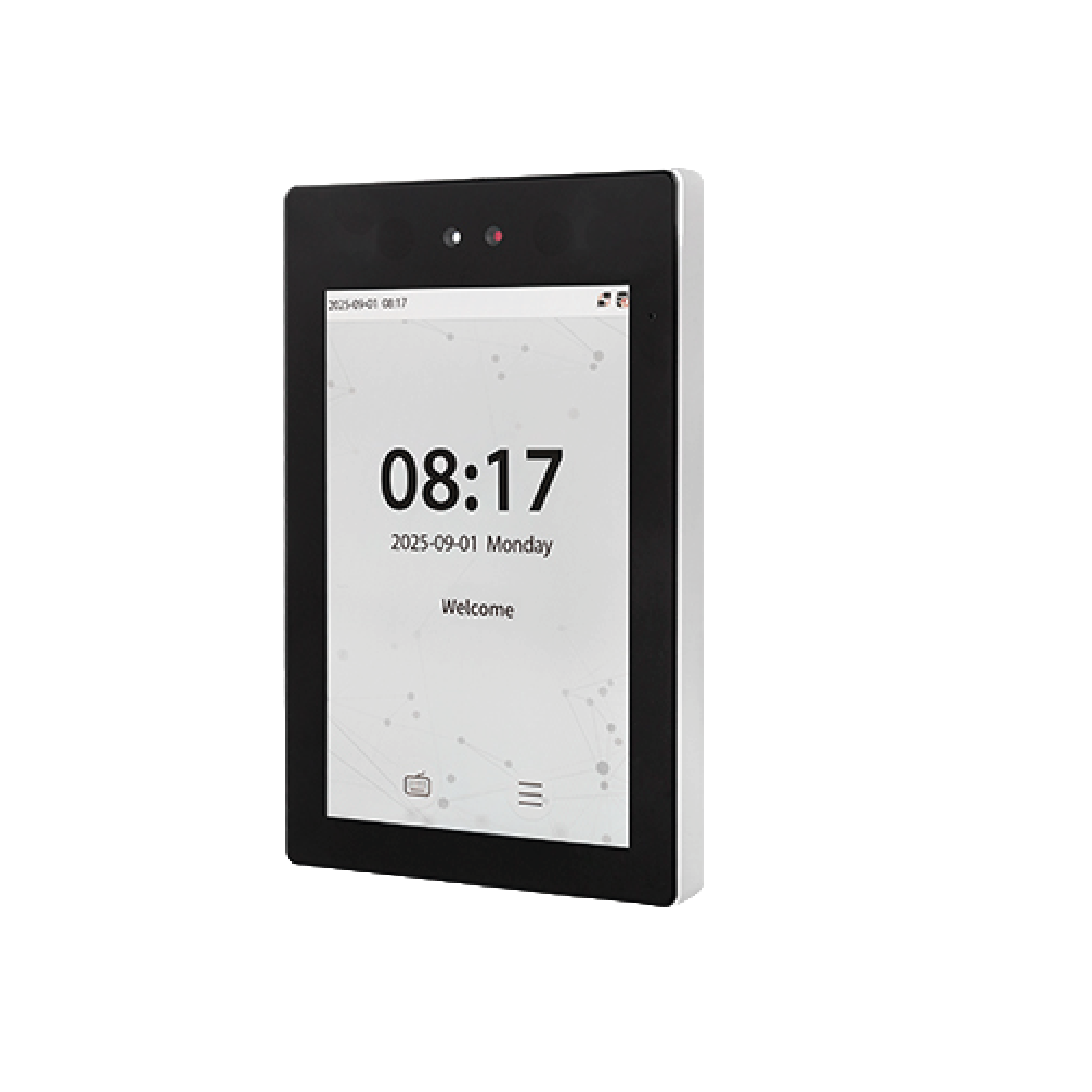 Terminal de reconocimiento facial ultra rápido ZKTeco ProFace X con IP68 y pantalla táctil de 8 pulgadas

