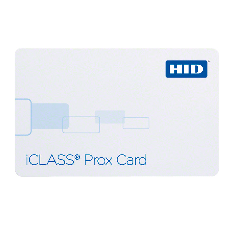 Tarjeta multitecnología HID iCLASS Prox con doble frecuencia 125 kHz y 13.56 MHz para migración segura
