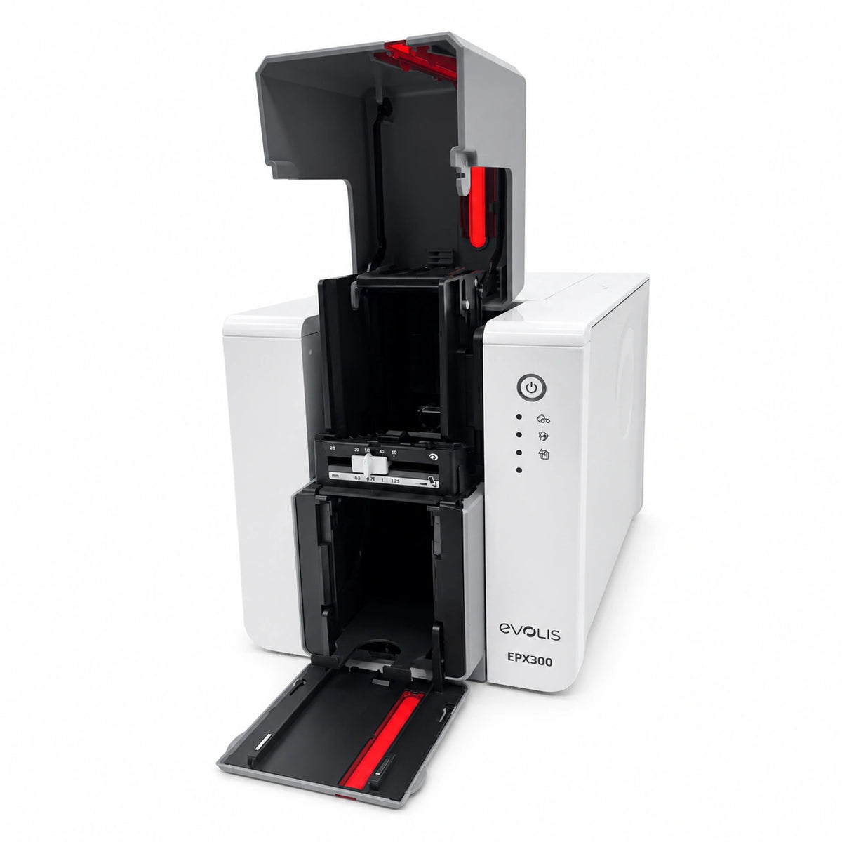 Impresora de Credenciales Evolis EPX300 – Una o Doble Cara | Alto Rendimiento