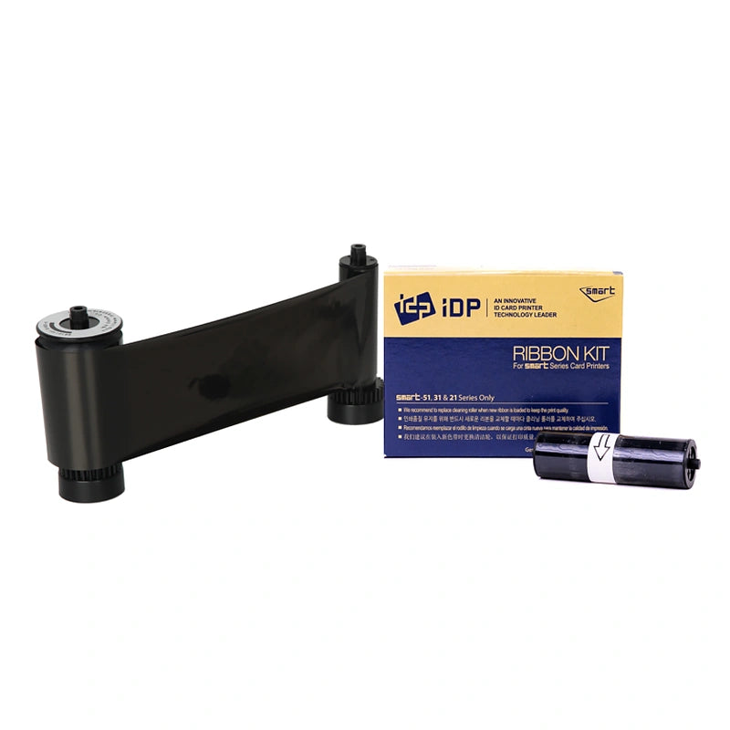 Cinta Negra IDP 653314 para Impresora SMART-21S | 1200 impresiones