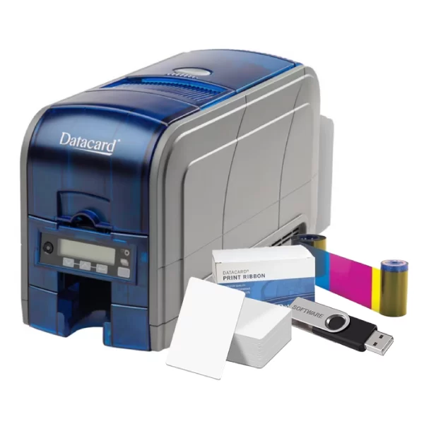 Kit Impresora de Tarjetas Datacard SD 160 Single Configurable- Incluye: Ribbon-Softwarre-100 tarjetas PVC
