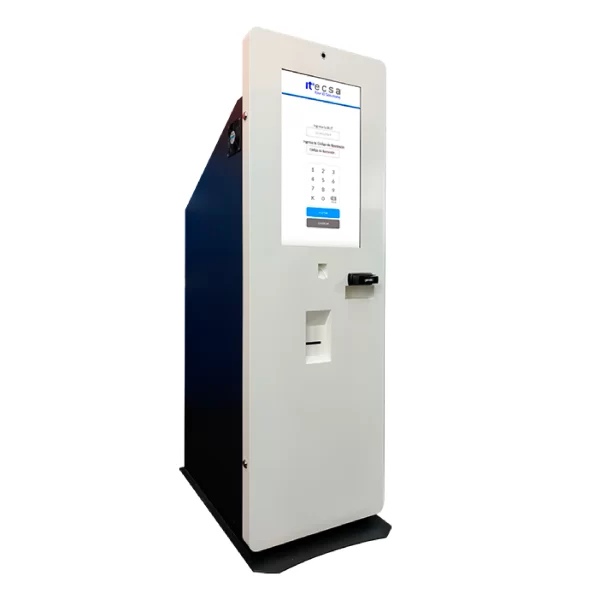 kiosko de emisión de tarjetas financieras ACPM
